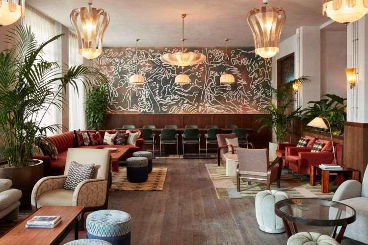 The Hoxton Charlottenburg Berlim Interior foto